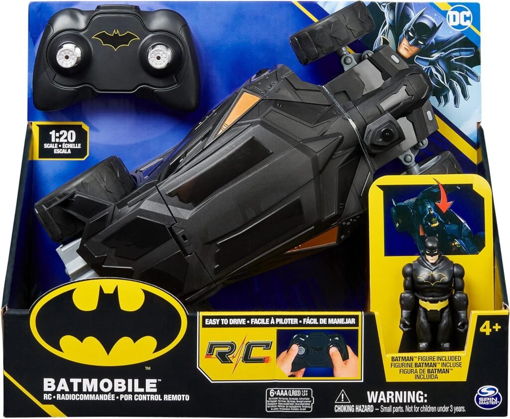 Batmobile RC avec Figurine Batman