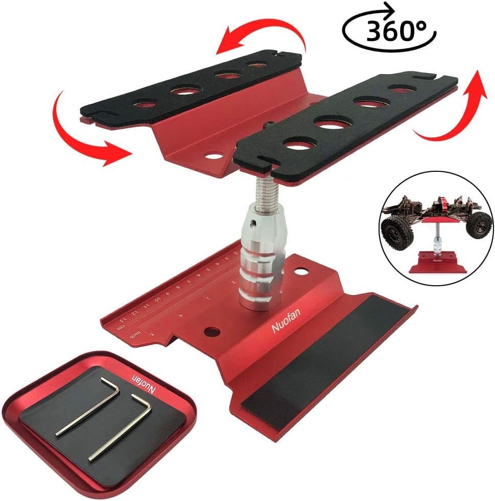 Stand de Maintenance Rotatif pour Voiture RC